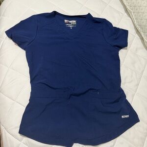 Women’s XS Grey's Anatomy Navy Scrub set